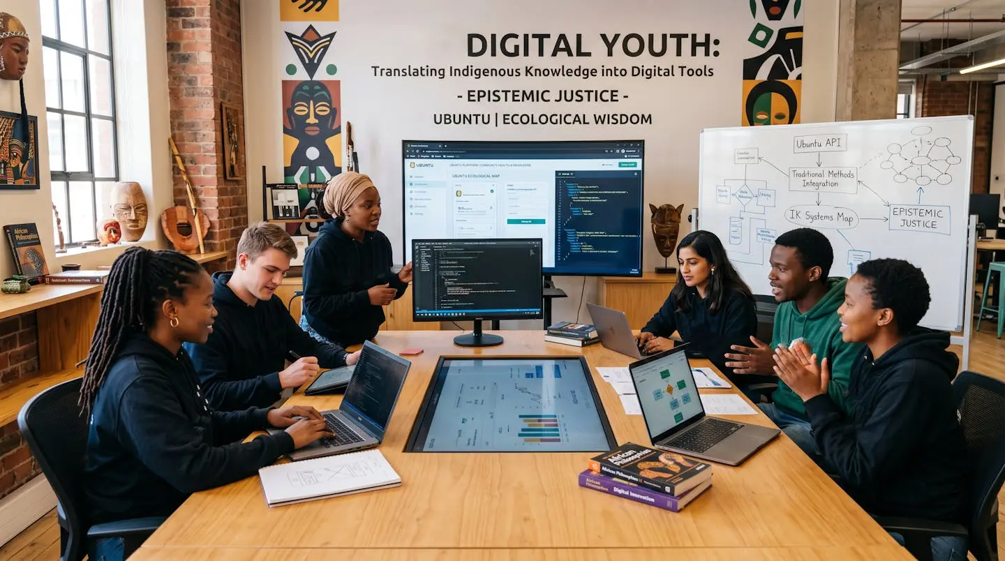 SADC Digital Youth translating Ubuntu philosophies  and Indigenous ecological Systems into digital tools,  ensuring  these technologies align with African realities and value systems.