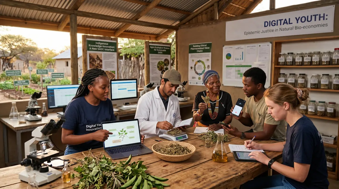 SADC Youth-led IKS-based Natural Bio-economies: Combining traditional medicinal knowledge systems with regulatory compliance, helping youth entrepreneurs build ethical pharmaceutical and nutraceutical value chains