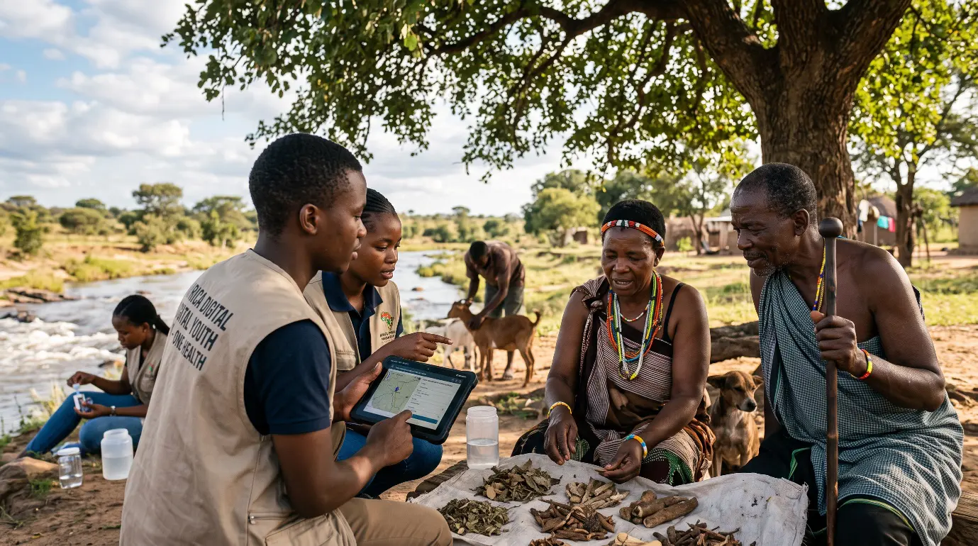 AIIKS Students Take Indigenous Knowledge and Innovation Systems to the Global Health Stage in Germany